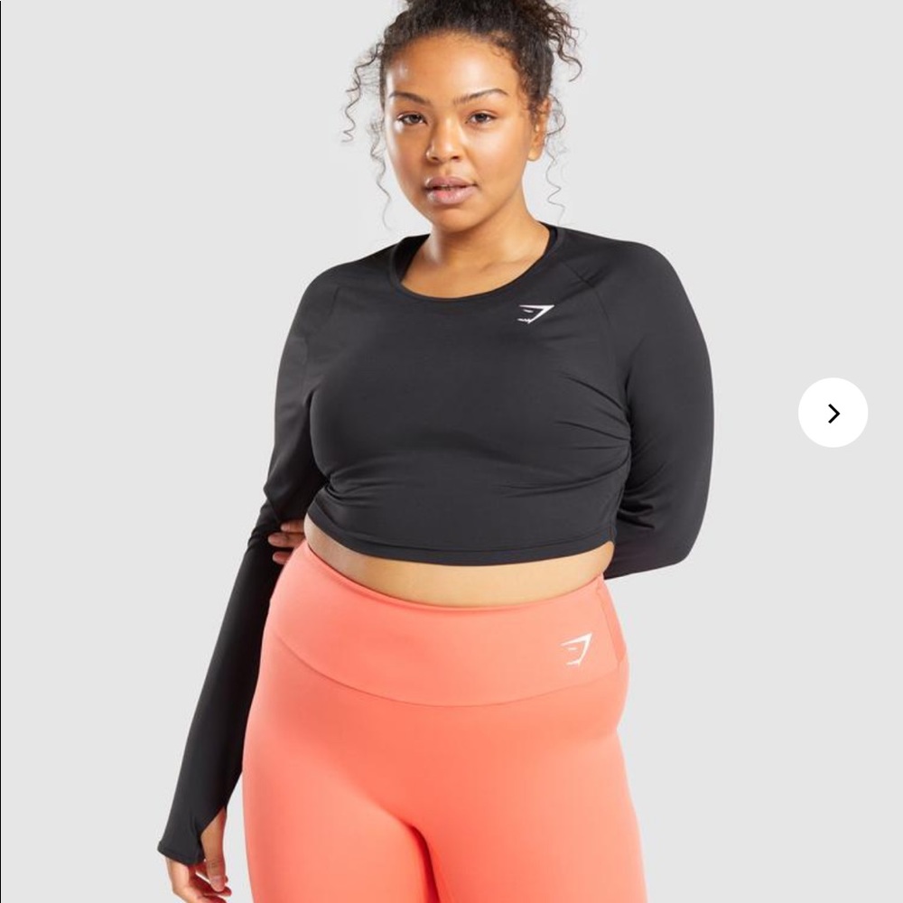 Training Long Sleeve Crop Top